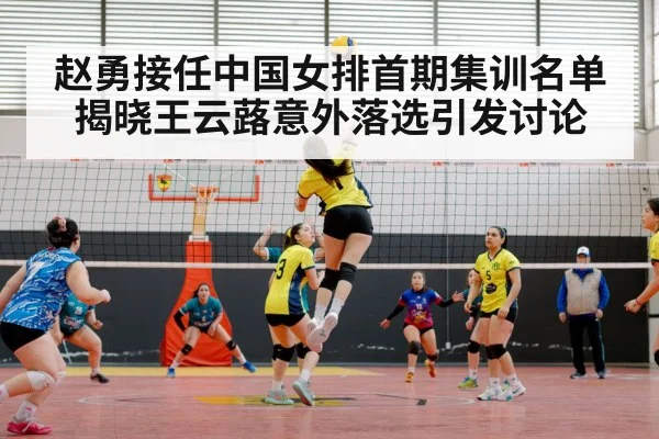 volleyball match action